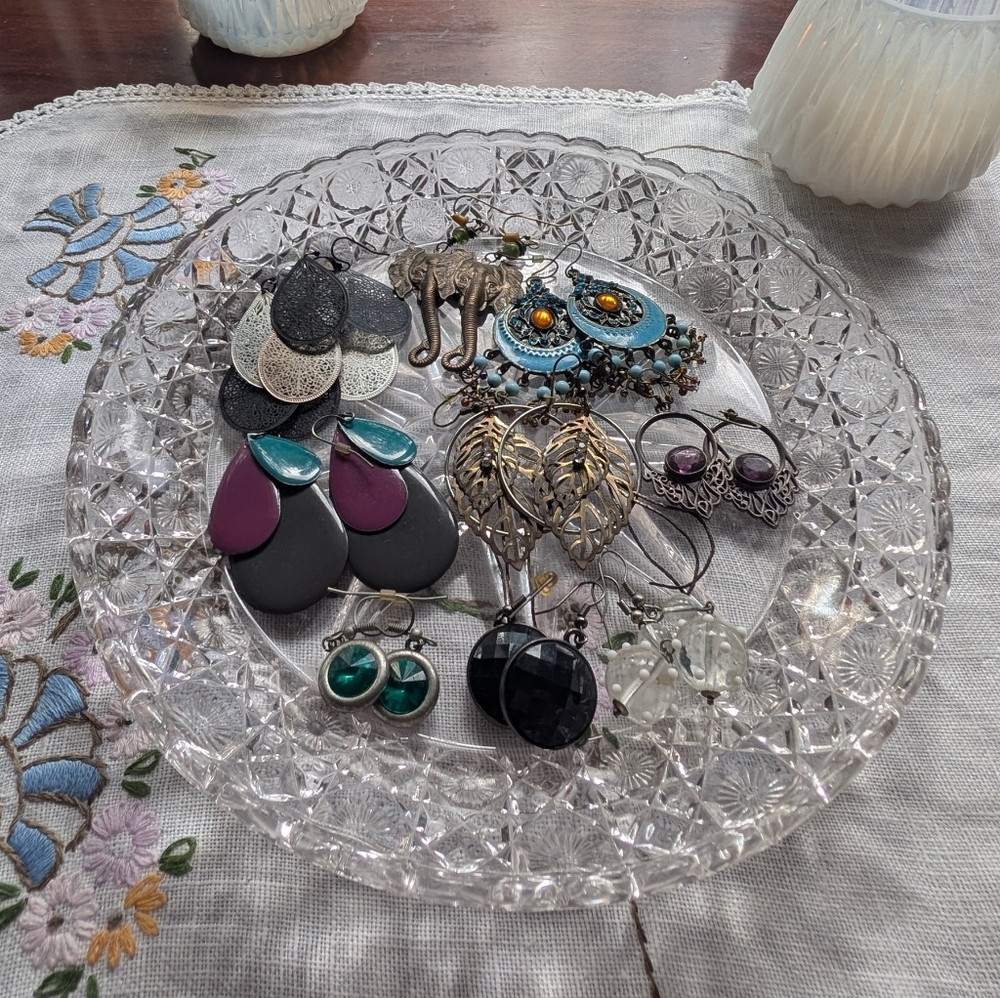 Bundle Mixed Color Earrings Set